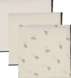 Thats Mine Stofbleer|Pusletid*That's Mine Stofbleer - Bora Muslin - 3-pak - 70x70 cm - Bunnies