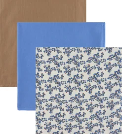 Thats Mine Stofbleer|Pusletid*That's Mine Stofbleer - 70x70 - 3-pak - Bora - Blue Bells