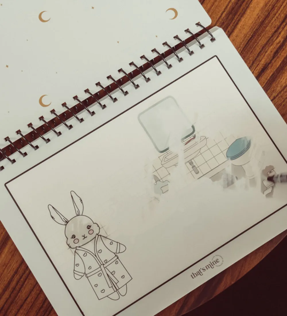 Malebog-Thats Mine Vandmalebog - Drew - Bunny