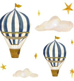 Wallsticker-Thats Mine Wallstickers - Dreamy Balloons - Blå