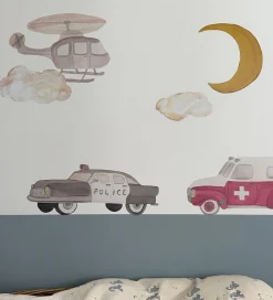 Wallsticker-Thats Mine That's Mine Wallstickers - Helicopter - Multi