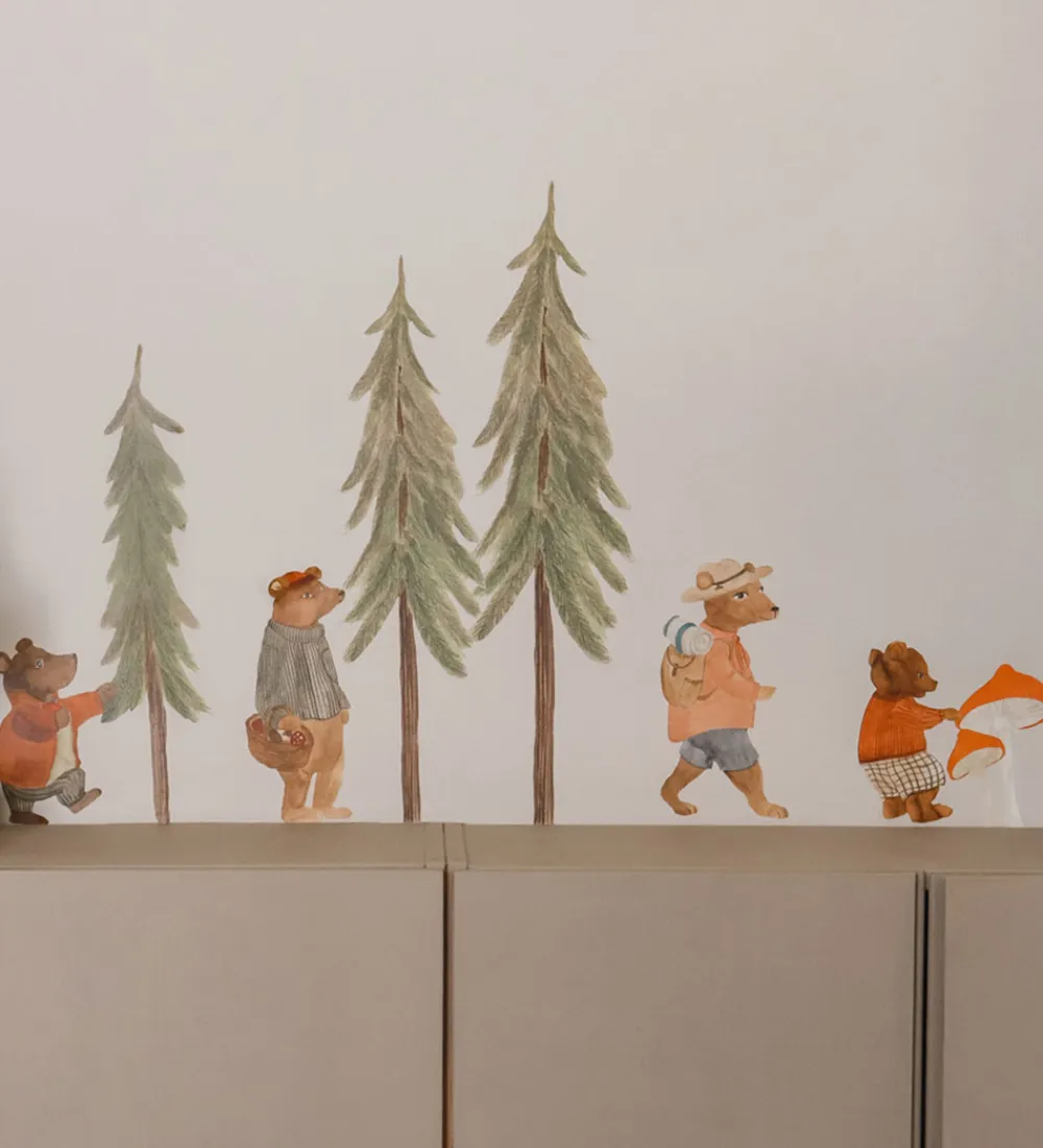 Thats Mine Wallsticker*That's Mine Wallstickers - Fyrretræer - 3 stk. - Small