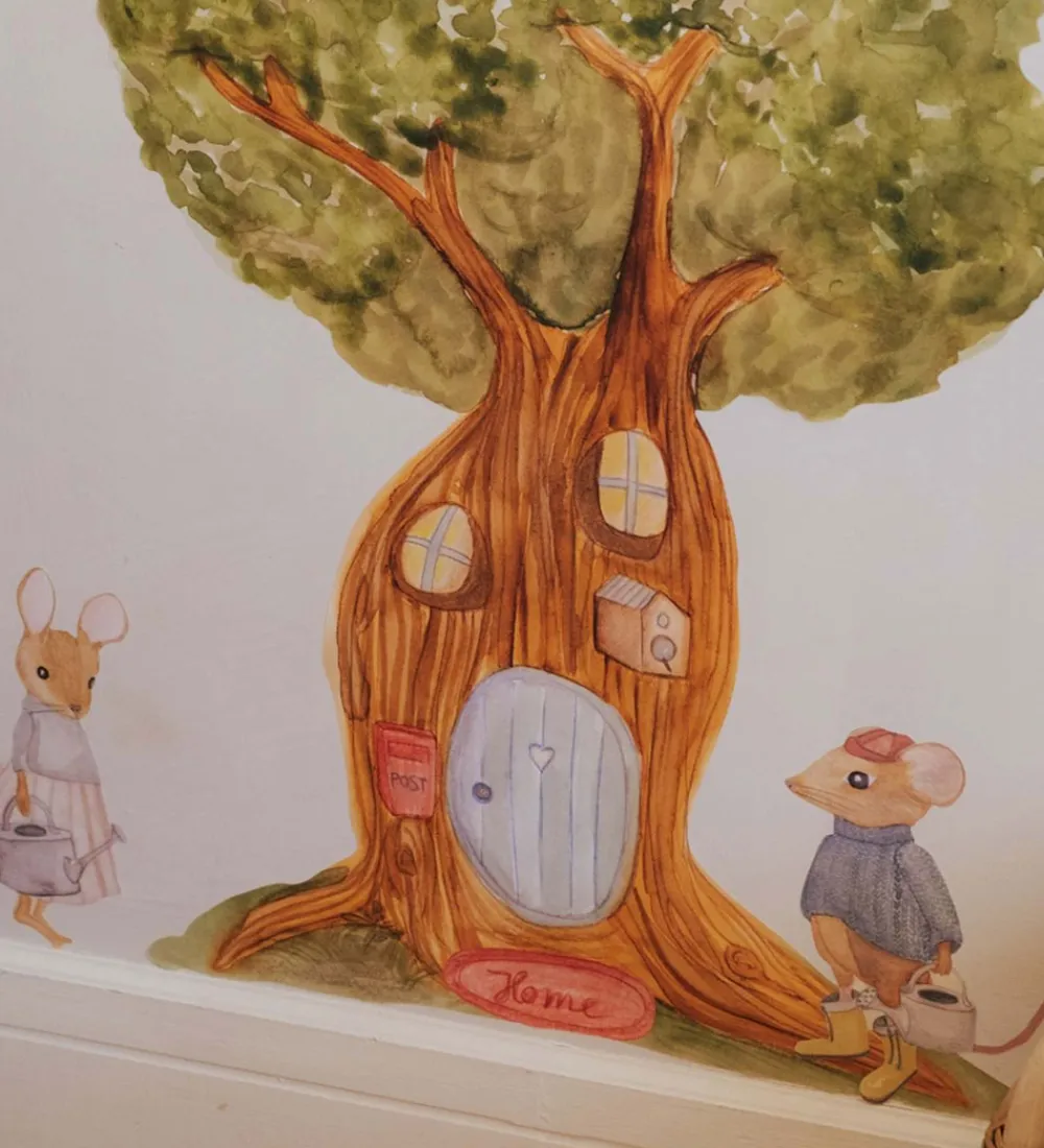 Thats Mine Plakater Og Billeder*Wallstickers - The Secret treehouse - Multi