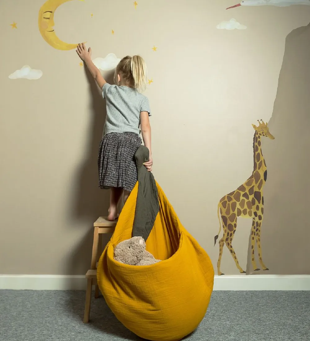 Thats Mine Wallsticker*That's Mine Wallstickers - Måne - Gul