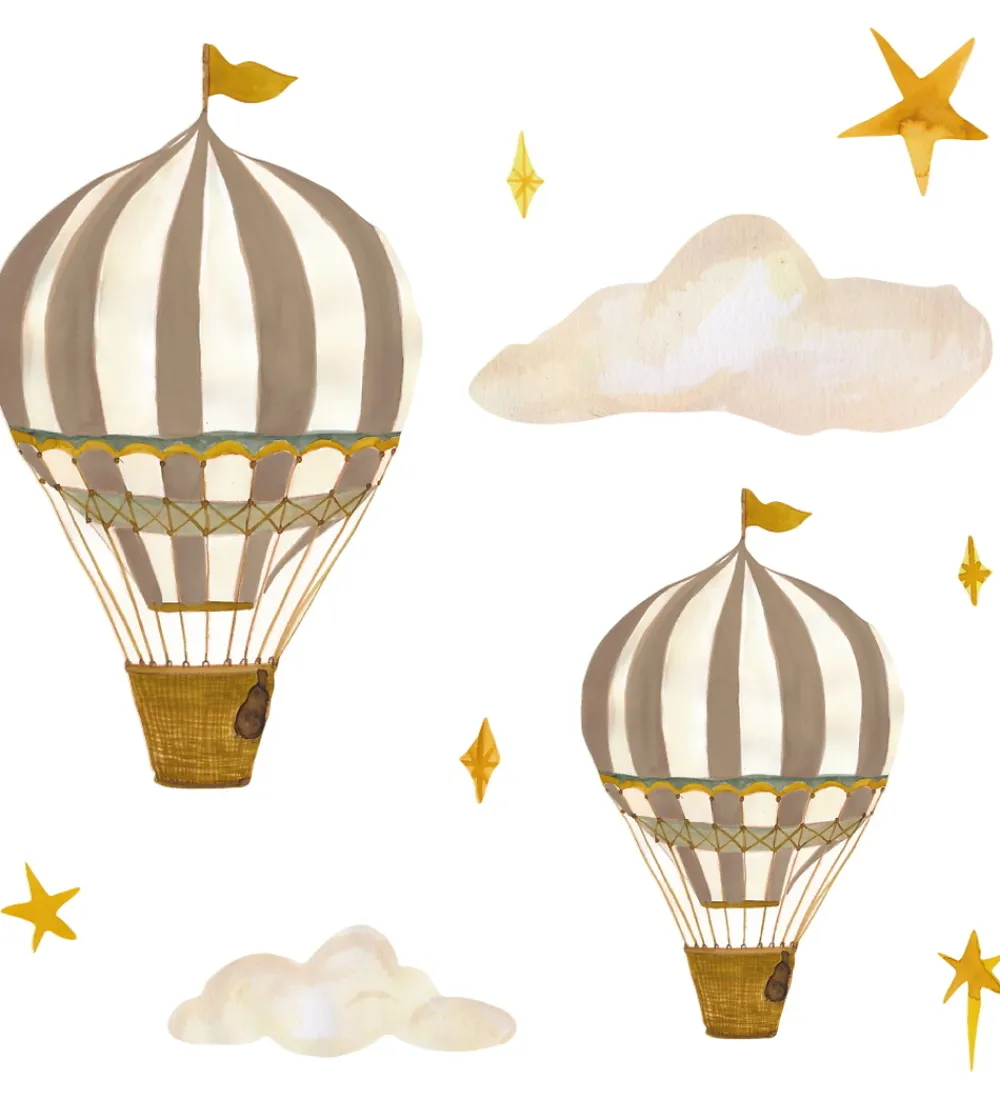 Thats Mine Wallsticker*Wallstickers - Dreamy balloons - Brun