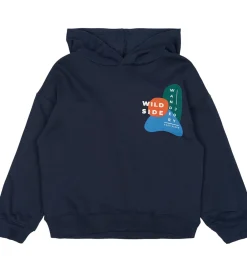 Hættetrøjer-The New Hættetrøje - TnParvelo - Navy Blazer