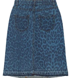 The New Nederdele*Nederdel - TnPrima - Mediun Blue Denim/Leo