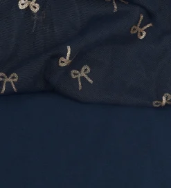 Nederdele-The New Tylnederdel - TnRudelle - Navy Blazer AOP