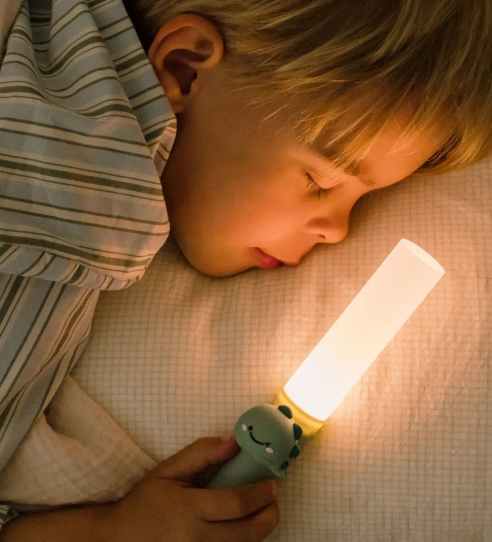 The Zoofamily Lamper*Lampe - - 3-i-1 - Grøn m. Dino