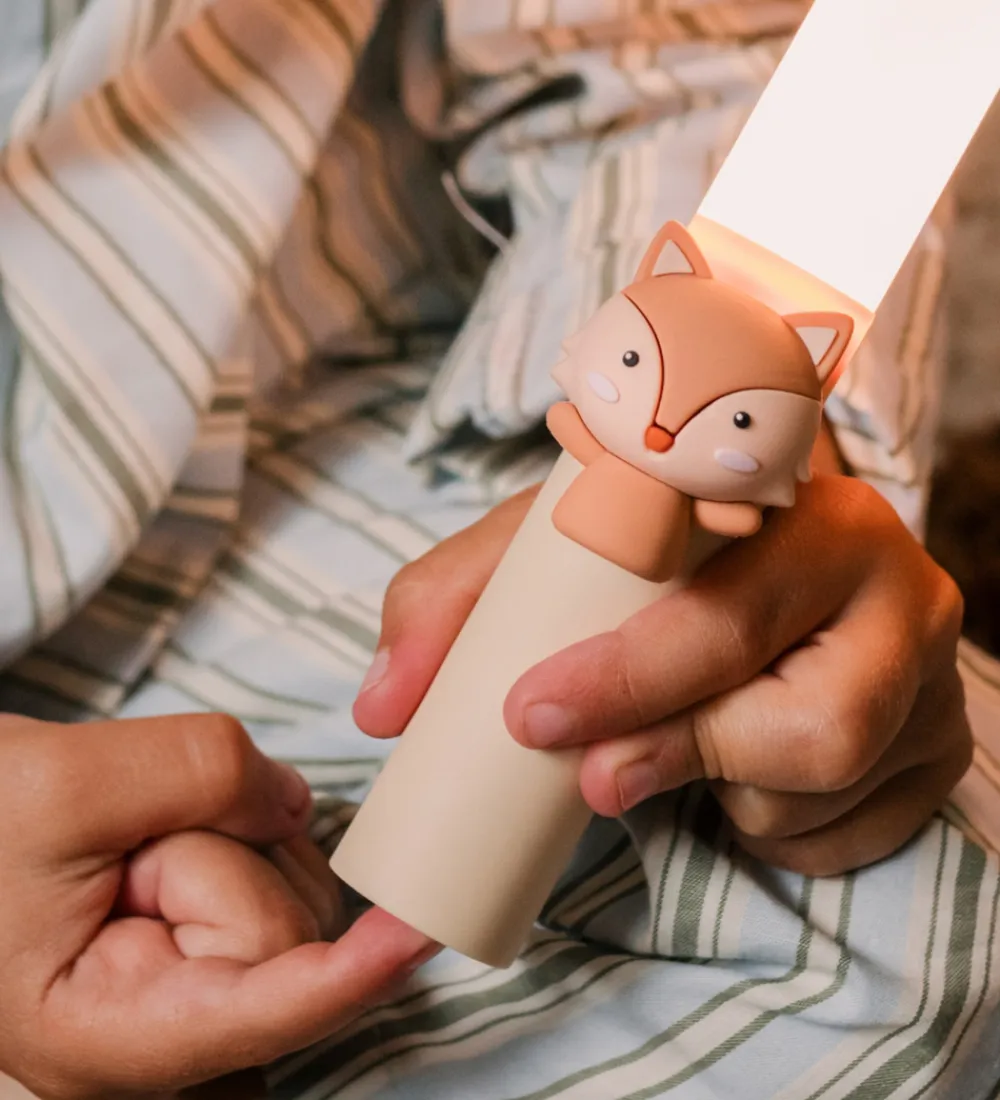 Lamper-The Zoofamily Lampe - - 3-i-1 - Brun m. Ræv