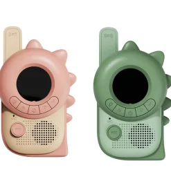 The Zoofamily Walkie Talkies*Walkie Talkies - Dino Pink/Dino Grøn