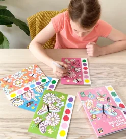 Skriveredskaber-Tiger Tribe Farvesæt - Paint A Picture Set - Butterflies & Flowe