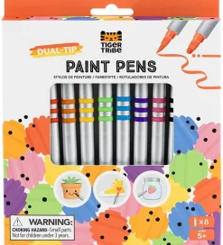 Tuscher Og Farver|Kreativ Leg-Tiger Tribe Tuscher - Dual-Tip - Paint Pens