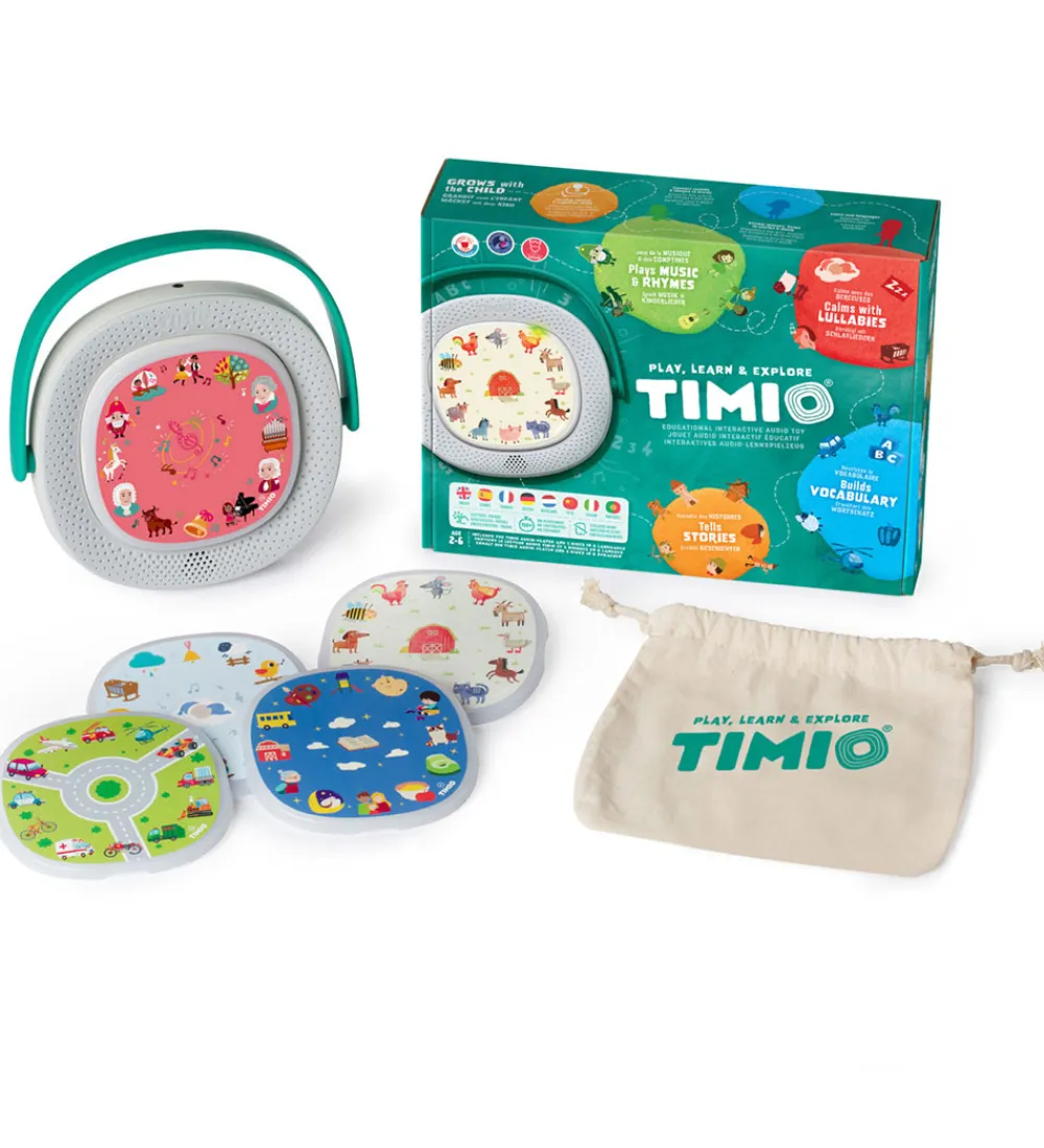 TIMIO Højtalere*Interaktiv Lydafspiller - Skandinavia Starter Kit