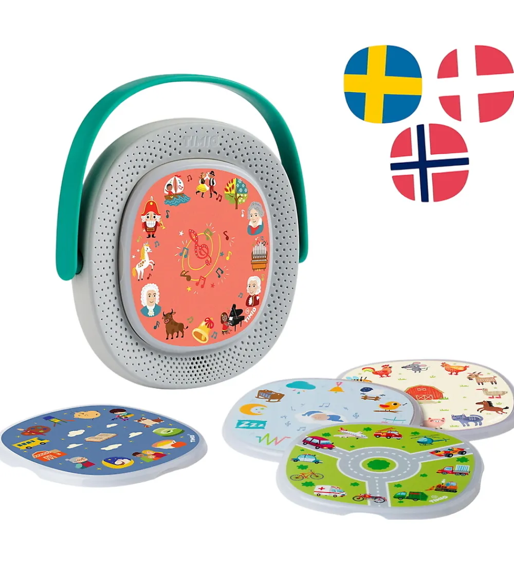 TIMIO Højtalere*Interaktiv Lydafspiller - Skandinavia Starter Kit