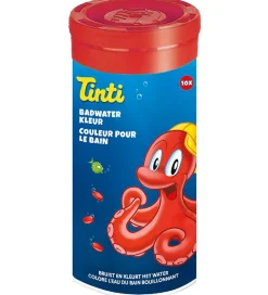 Bath Bombs-Tinti Badefarve - 10 stk - Rød