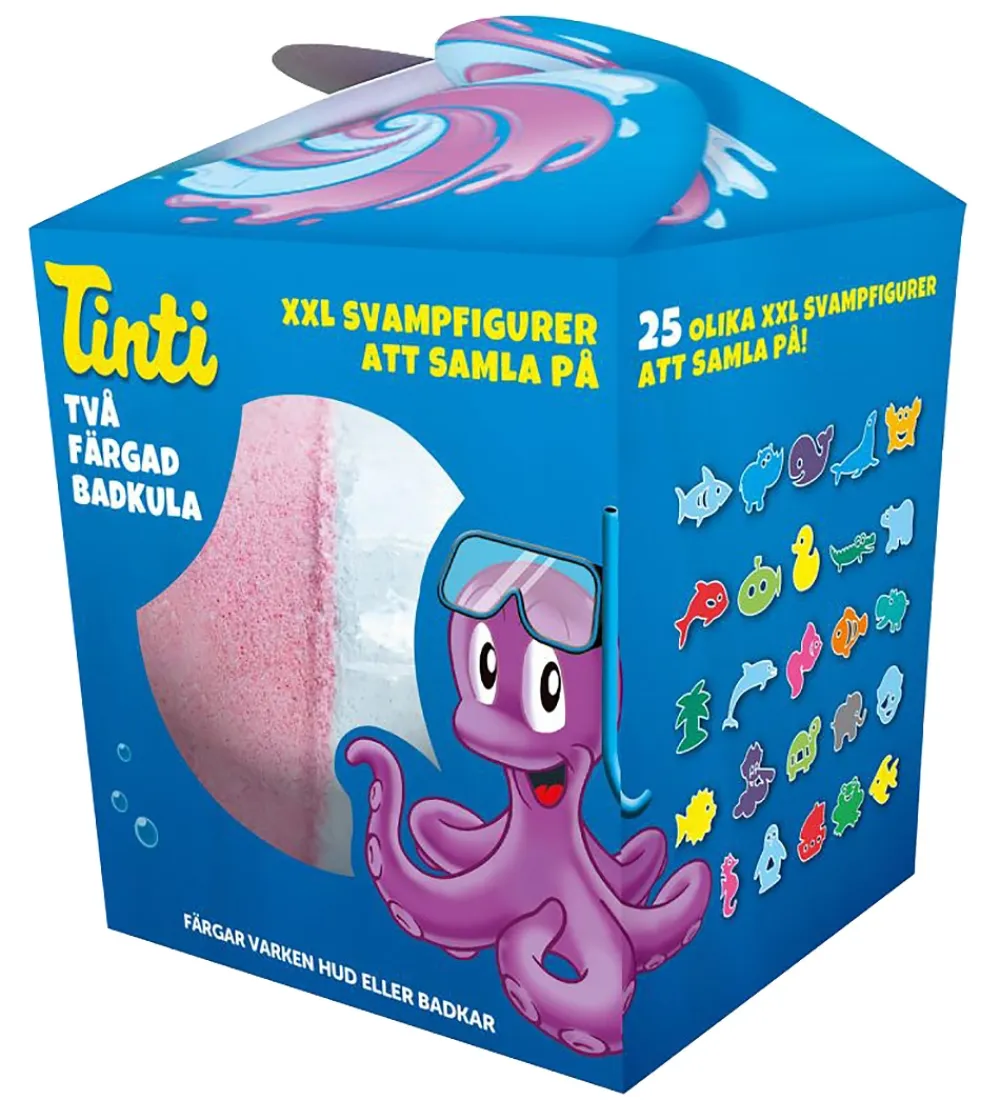 Tinti Bath Bombs*Tryllekugle - Ekstra Stor