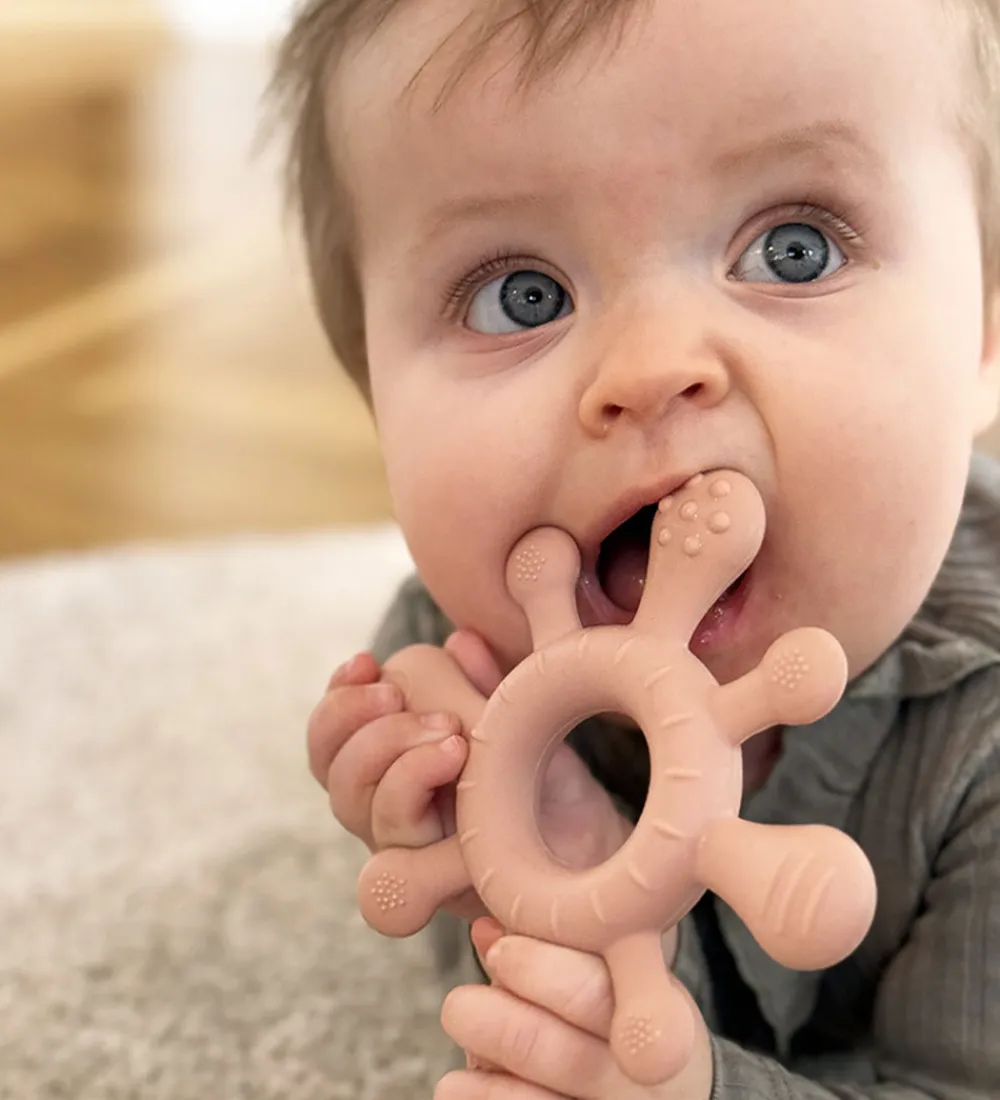 Bideringe-Tiny Tot Bidering - Støvet Rosa