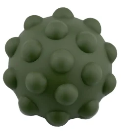 Bolde-Tiny Tot Bold - Sensory Silicone Fidget Ball - 10 cm - Armygrøn