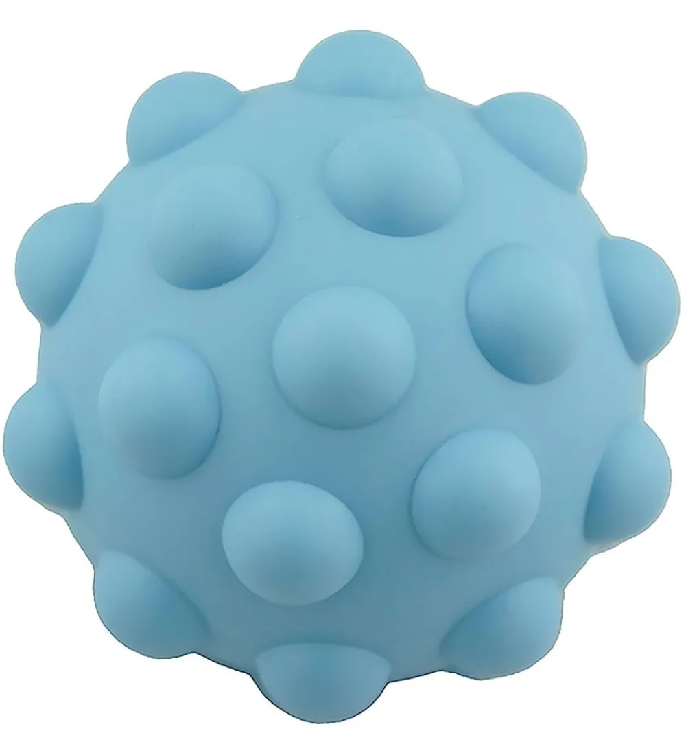 Tiny Tot Bolde*Bold - Sensory Silicone Fidget Ball - 10 cm - Babyblue