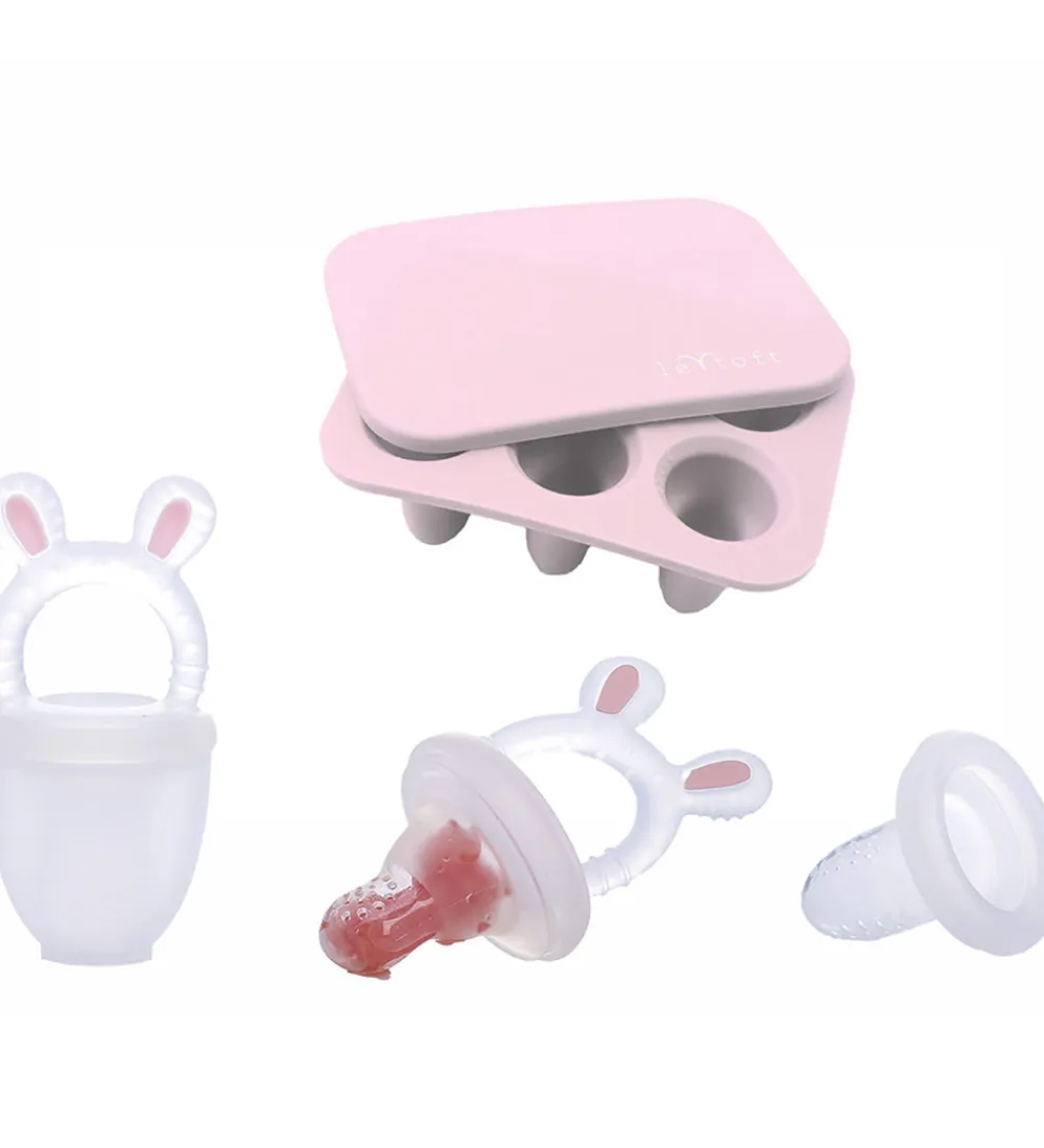 Tiny Tot Sutteflasker|Amning*Food Feeder m. Mini Fryseform - Rose