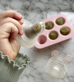 Tiny Tot Sutteflasker|Amning*Food Feeder m. Mini Fryseform - Rose