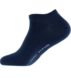 Strømper|Basis-Tommy Hilfiger Ankelstrømper - 2-pak - Navy m. Rød