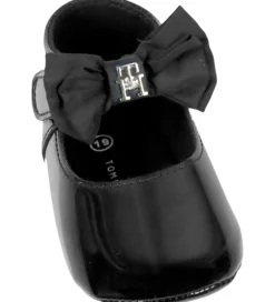 Tommy Hilfiger Hjemmesko*Ballerina Hjemmesko - Black/Sløjfe