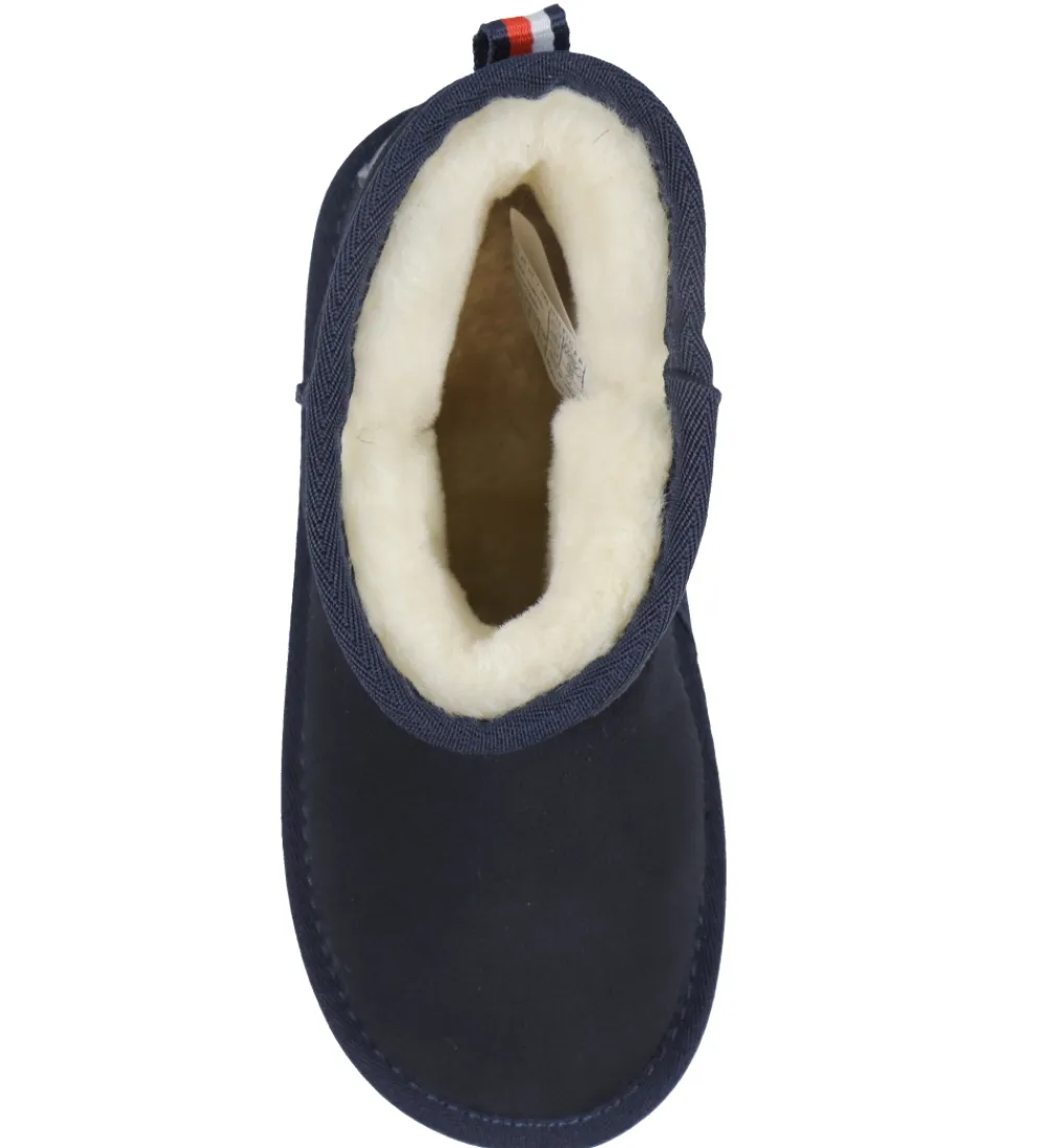 Bamsestøvler-Tommy Hilfiger Bamsestøvler - Fur Boot - Blå