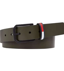 Tommy Hilfiger Bælter*Bælte - 3,5 cm - Dark Olive