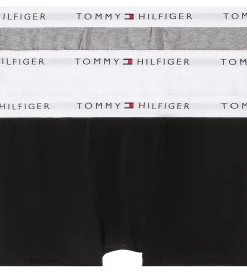 Tommy Hilfiger Undertøj*Boxershorts - 3-pak - Hvid/Sort/Gråmeleret