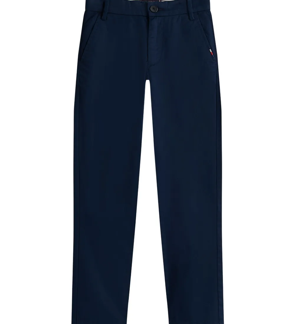 Konfirmationstøj-Tommy Hilfiger Bukser - Dark Night Navy