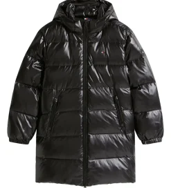 Overgangsjakker|Dunjakker Og Dynejakker-Tommy Hilfiger Dunfrakke - Long - Black