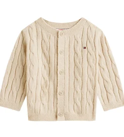 Tommy Hilfiger Cardigans|Bukser Og Jeans*Gaveæske - Bukser/Cardigan/Hue - Strik - Cable -
