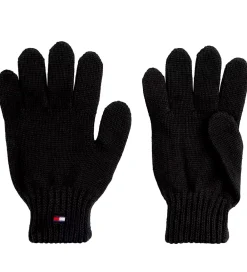 Tommy Hilfiger Handsker Og Luffer*Handsker - Strik - Sort