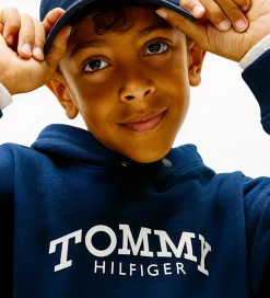 Tommy Hilfiger Hættetrøjer*Hættetrøje - Monotype - Dark Night Navy