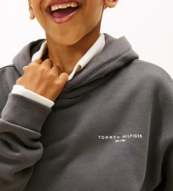 Hættetrøjer-Tommy Hilfiger Hættetrøje - Washed Black