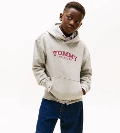 Hættetrøjer-Tommy Hilfiger Hættetrøje - Mid Grey/Heather Grey