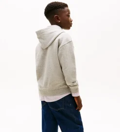 Hættetrøjer-Tommy Hilfiger Hættetrøje - Mid Grey/Heather Grey