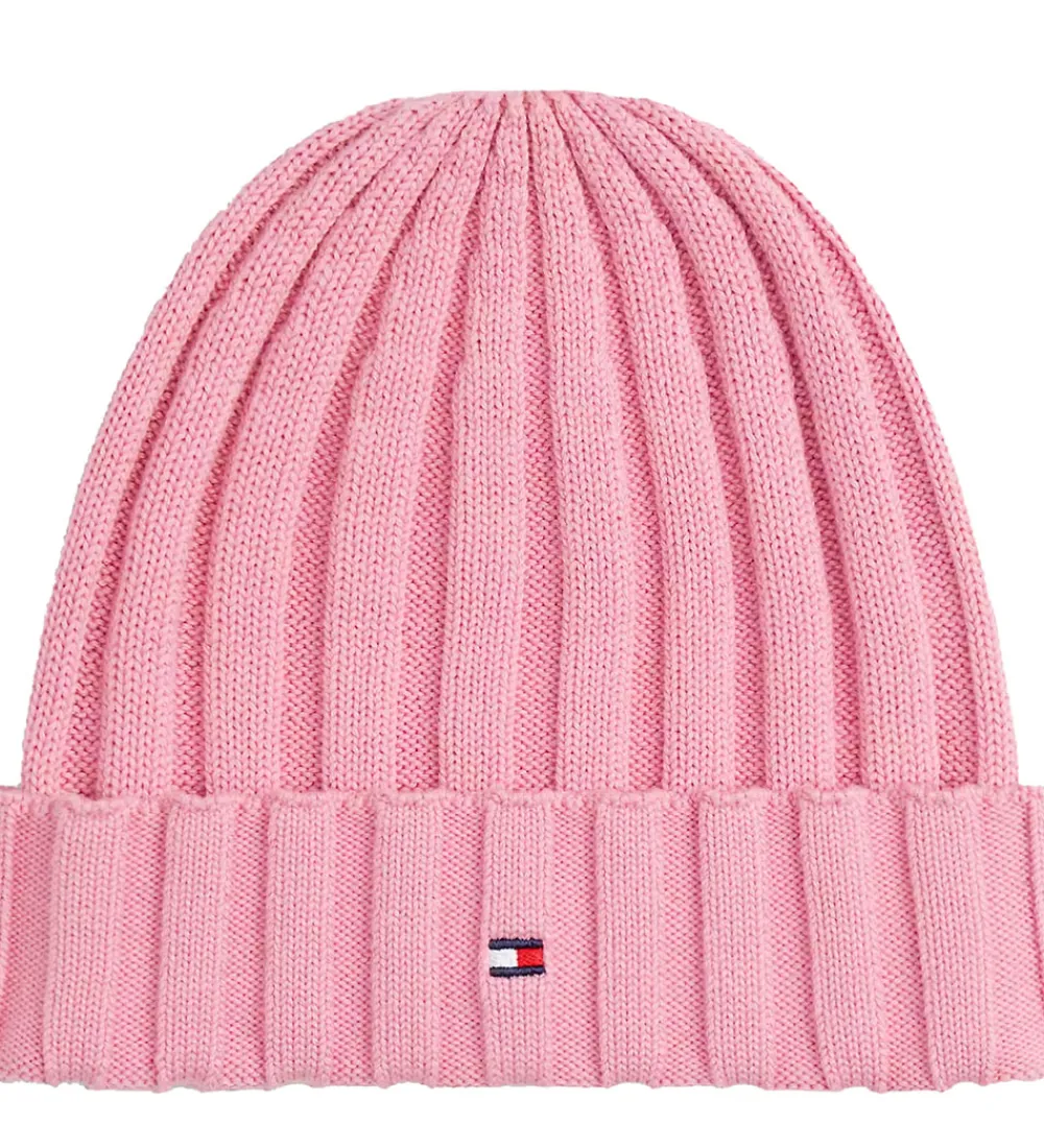 Tommy Hilfiger Huer Og Hatte*Hue - Strik - Mystic Pink