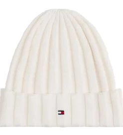 Huer Og Hatte-Tommy Hilfiger Hue - Strik - Ancient White
