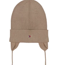 Tommy Hilfiger Huer Og Hatte*Hue - Strik - Malted Milkbrown