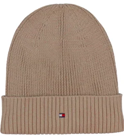 Tommy Hilfiger Huer Og Hatte*Hue - Strik - Malted Milkbrown