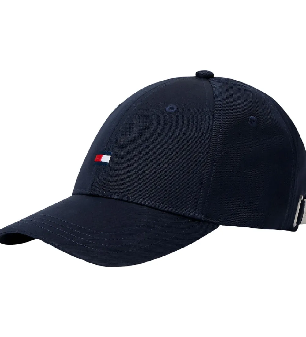 Tommy Hilfiger Kasketter*Kasket - Small Flag - Space Blue