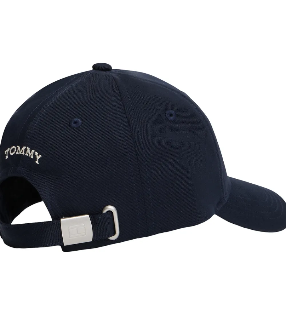 Tommy Hilfiger Kasketter*Kasket - Small Flag - Space Blue