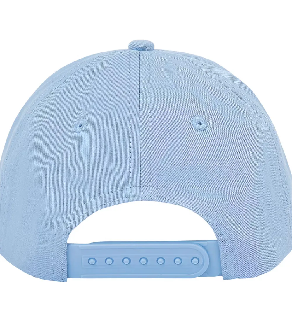 Tommy Hilfiger Kasketter*Kasket - Tonal Flag - Cloudy Blue