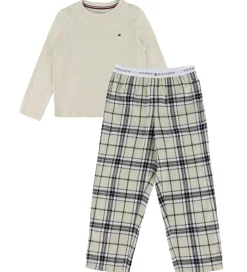 Tommy Hilfiger Nattøj*Nattøj - Newsprint/Tartan Newsprint