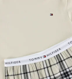 Tommy Hilfiger Nattøj*Nattøj - Newsprint/Tartan Newsprint
