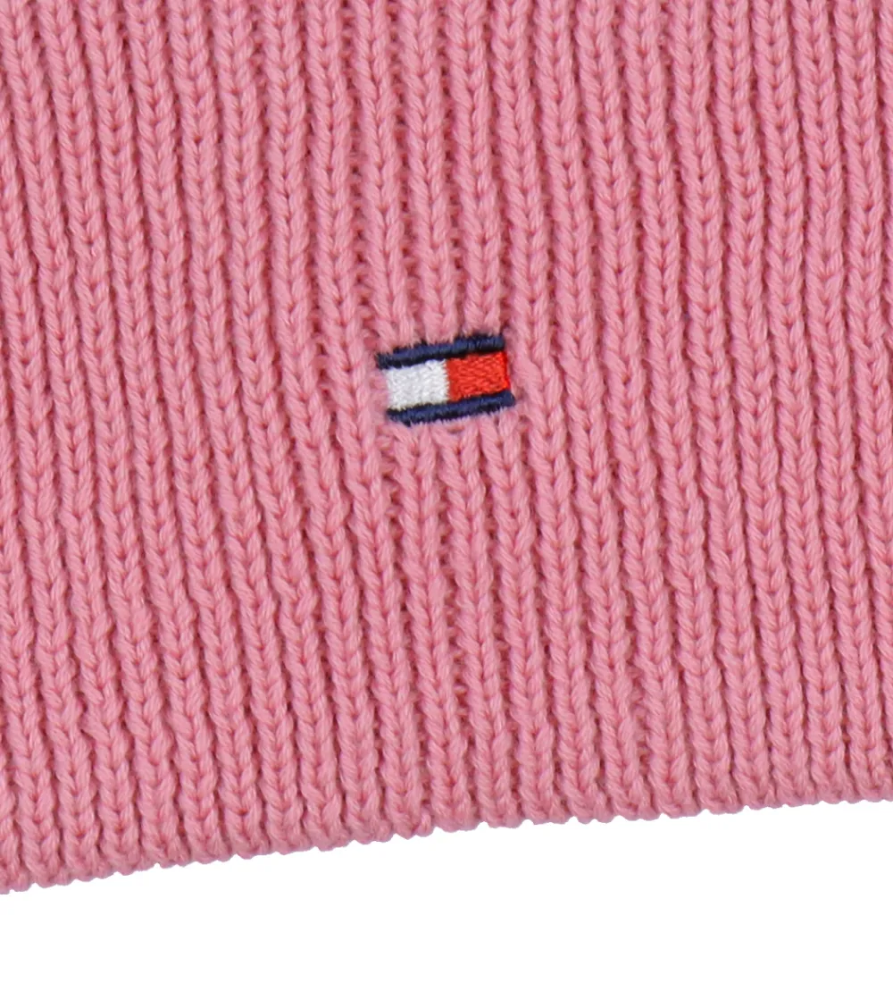 Pandebånd|Huer Og Hatte-Tommy Hilfiger Pandebånd - Strik - Mystic Pink