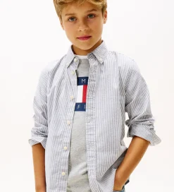 Skjorter|Konfirmationstøj-Tommy Hilfiger Skjorte - Dark Night Navy Stripe